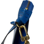 Louis Vuitton LV Epi Pochette Blue Pouch — view 7