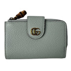 Gucci Double Compact Wallet with Bamboo — view 2