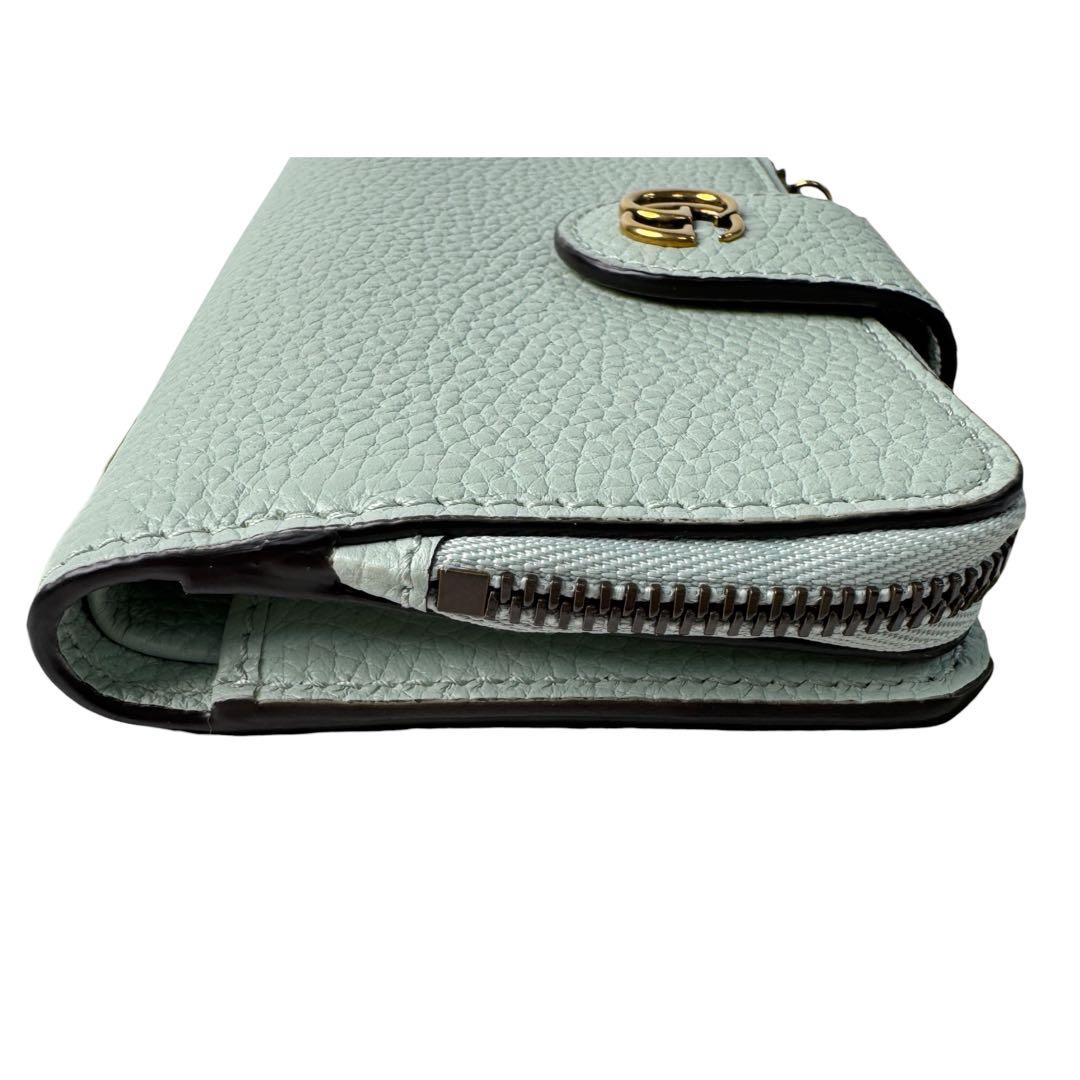 Gucci Double Compact Wallet with Bamboo — view 4