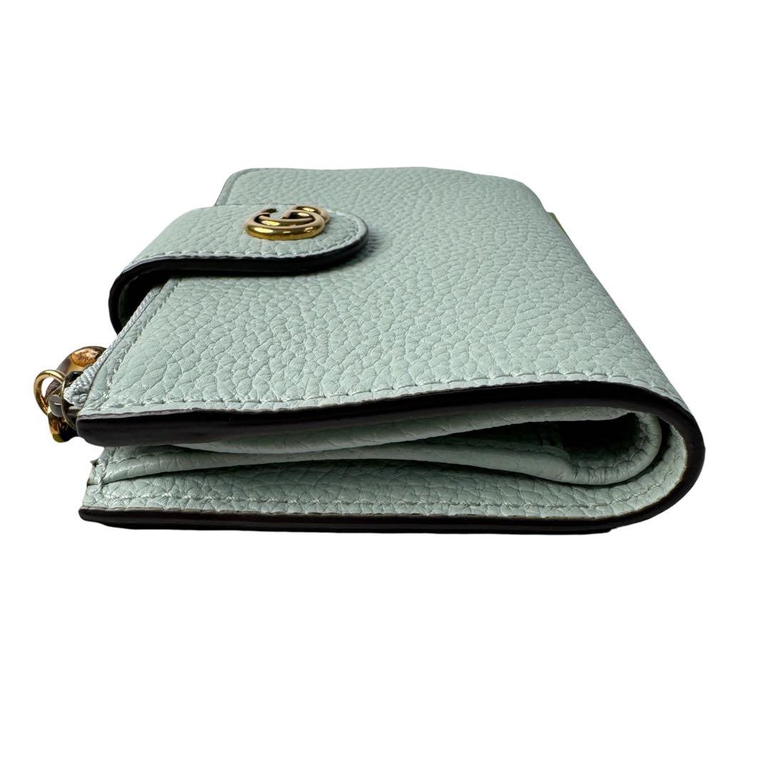 Gucci Double Compact Wallet with Bamboo — view 5