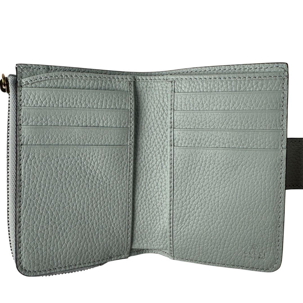 Gucci Double Compact Wallet with Bamboo — view 8