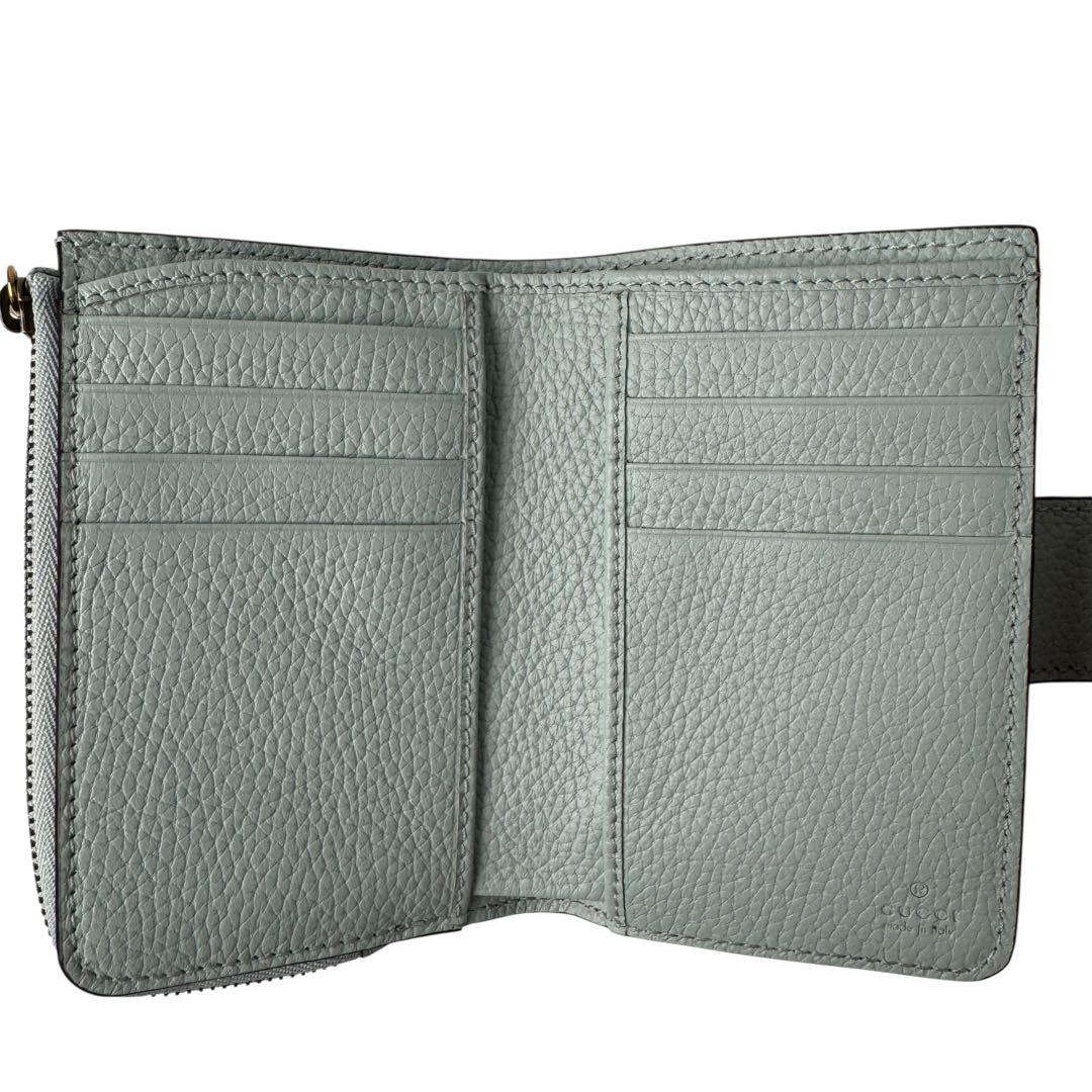 Gucci Double Compact Wallet with Bamboo — view 8