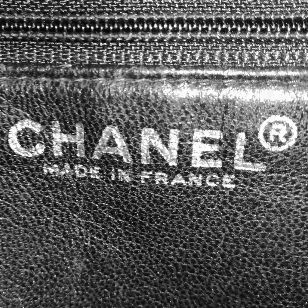 Chanel Reissue Tote Caviar Leather Black Silver — view 5