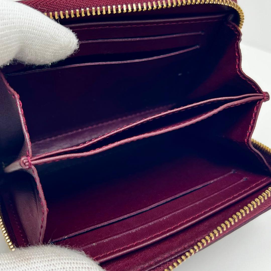 Louis Vuitton Vernis Zippy Coin Purse Rouge Fauvist — view 8