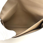 Hermes Wallet Dogon GM Taurillon Clemence Beige Gold — view 4