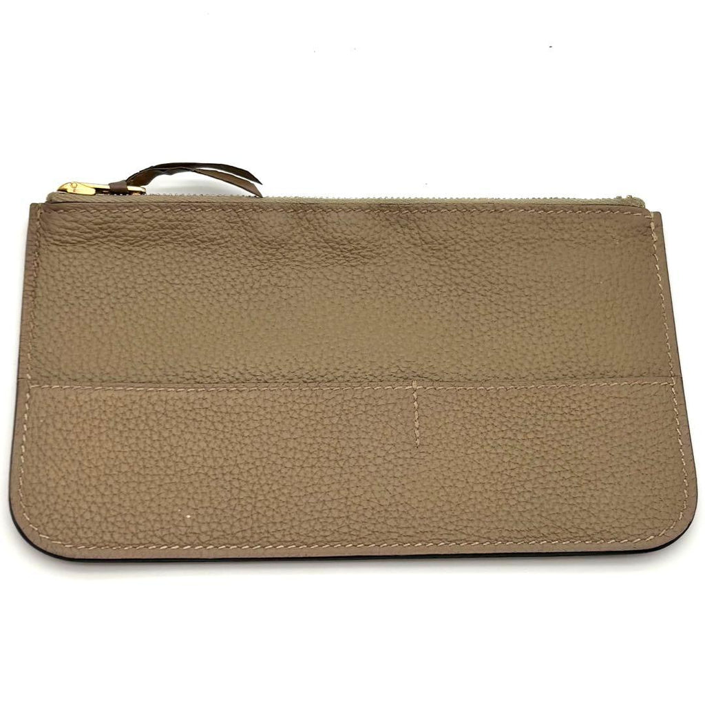 Hermes Wallet Dogon GM Taurillon Clemence Beige Gold — view 6