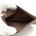 Hermes Wallet Dogon GM Taurillon Clemence Beige Gold — view 7
