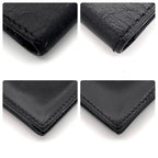 Hermes Bearn Classic Box Calf Black Wallet — view 7
