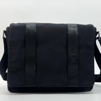 Loewe Canvas Leather Logo Messenger Shoulder — view 2