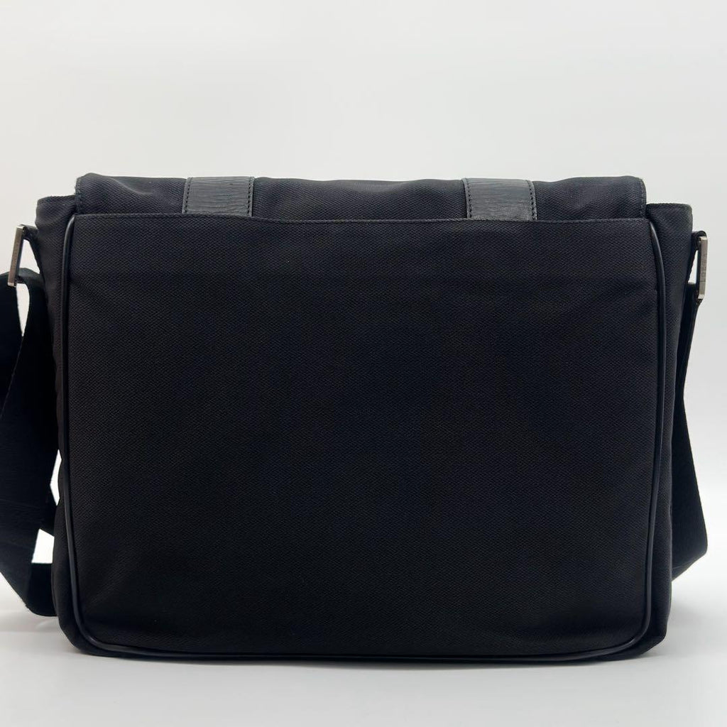 Loewe Canvas Leather Logo Messenger Shoulder — view 3