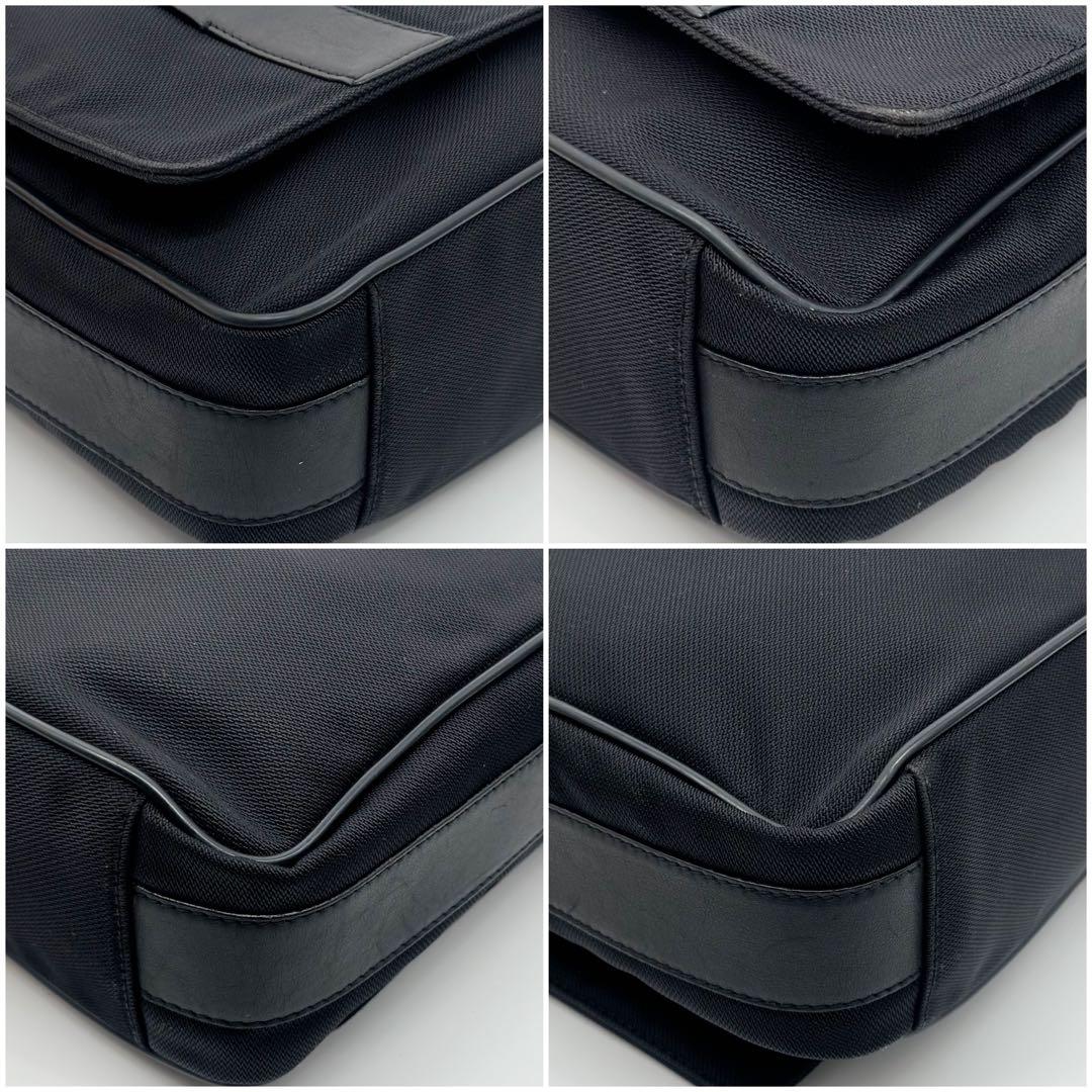 Loewe Canvas Leather Logo Messenger Shoulder — view 7