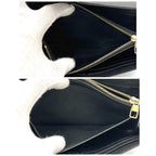 Louis Vuitton Wallet Portefeuille Sarah Monogram Empreinte Black — view 5