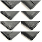 Louis Vuitton Wallet Portefeuille Sarah Monogram Empreinte Black — view 9