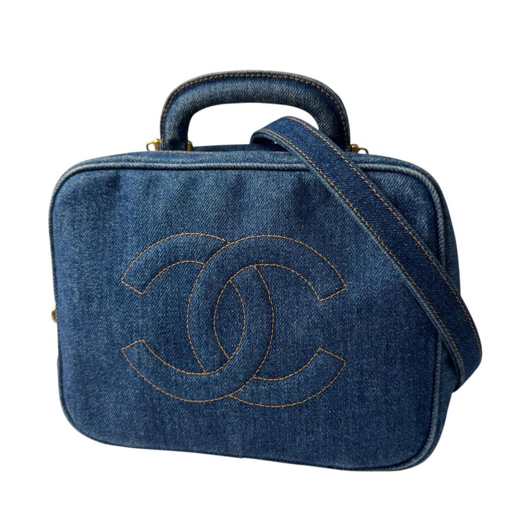 Chanel Denim Vanity Bag 2-Way