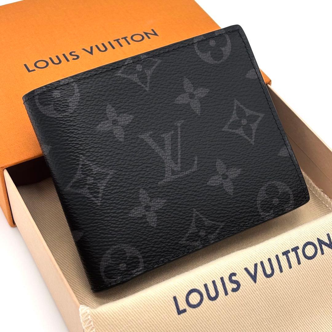 Louis Vuitton Monogram Eclipse Portefeuille Marco NM Wallet