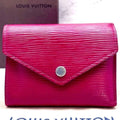 Louis Vuitton Epi Portefeuille Victorine Fuchsia Wallet