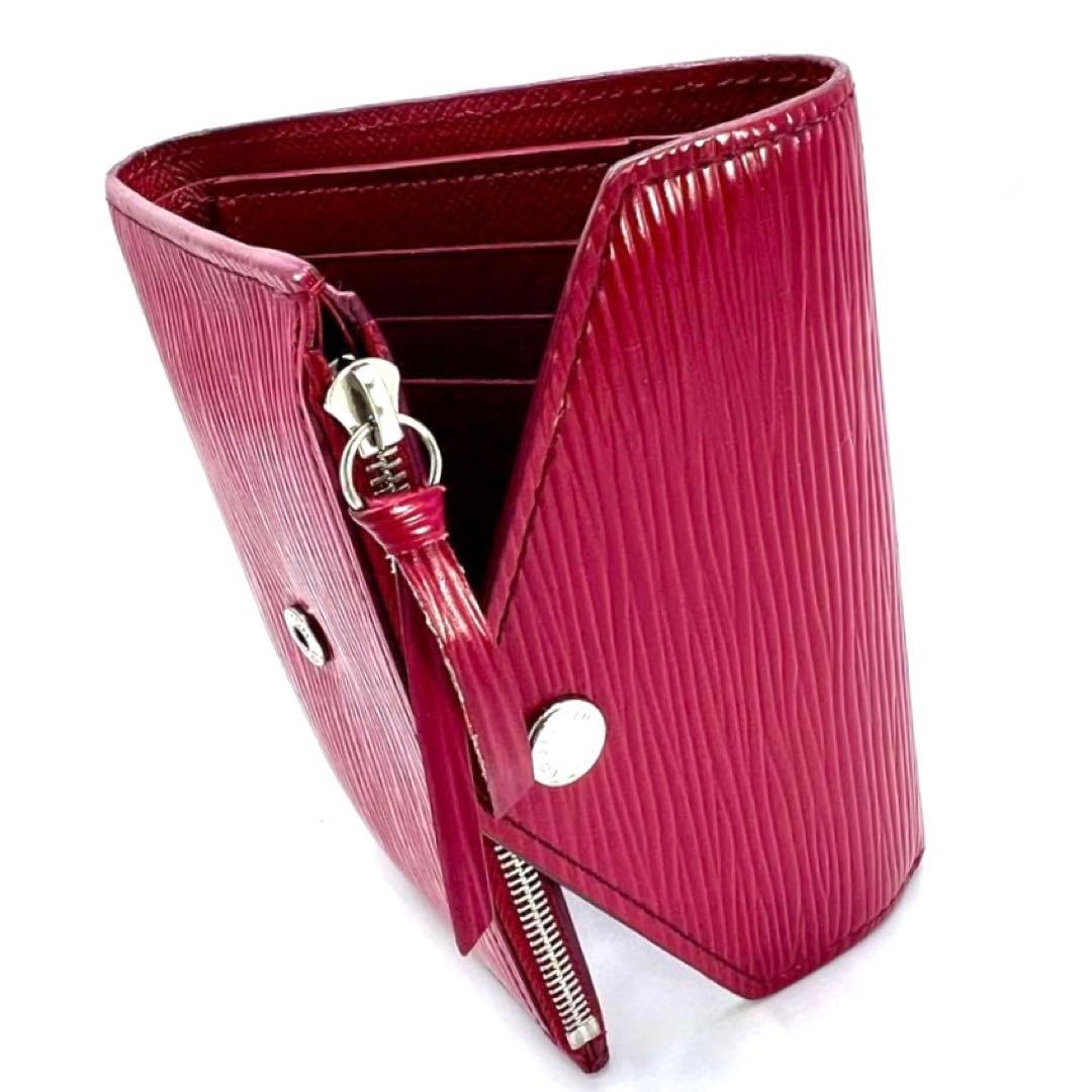 Louis Vuitton Epi Portefeuille Victorine Fuchsia Wallet — view 2