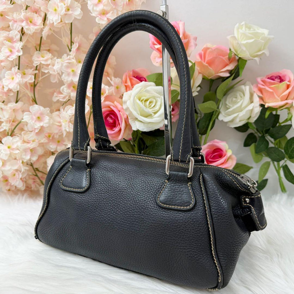Chanel Leather Mini Boston Bag — view 2