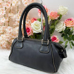 Chanel Leather Mini Boston Bag — view 2