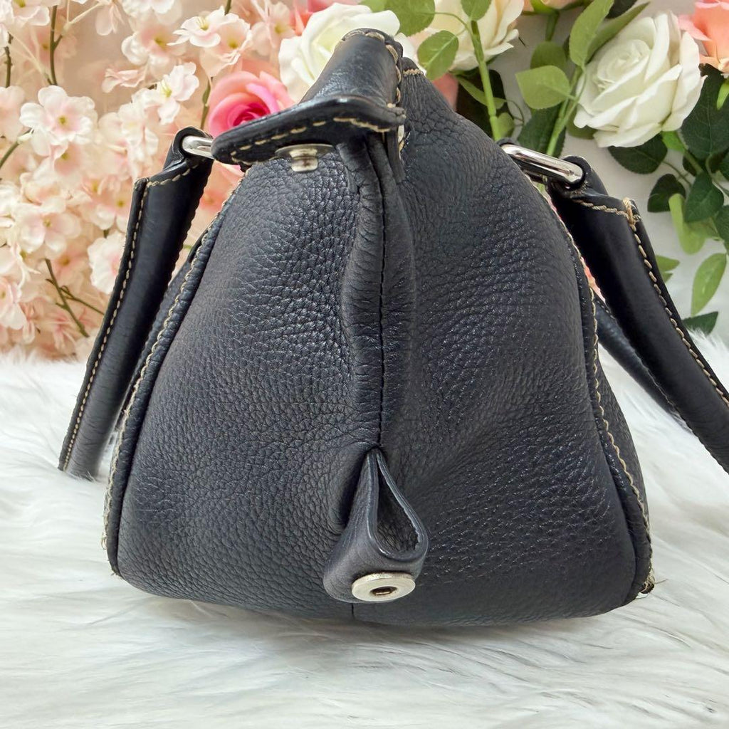 Chanel Leather Mini Boston Bag — view 3