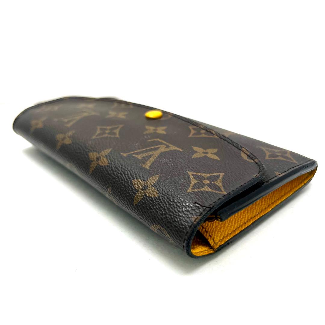 Louis Vuitton Monogram Yellow Portefeuille Emily Wallet — view 3