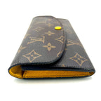 Louis Vuitton Monogram Yellow Portefeuille Emily Wallet — view 8