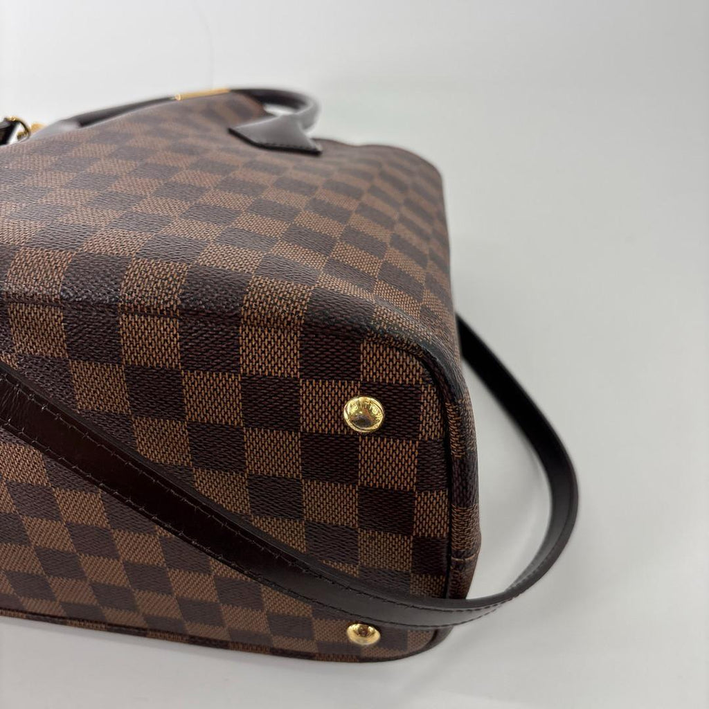Louis Vuitton Super Damier Kensington Brown Tote — view 9