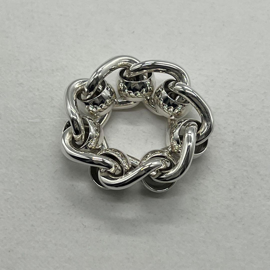 Bottega Veneta Chain Ring — view 4