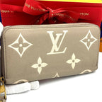 Louis Vuitton Wallet Zippy Tourtore le Cream Leather — view 2