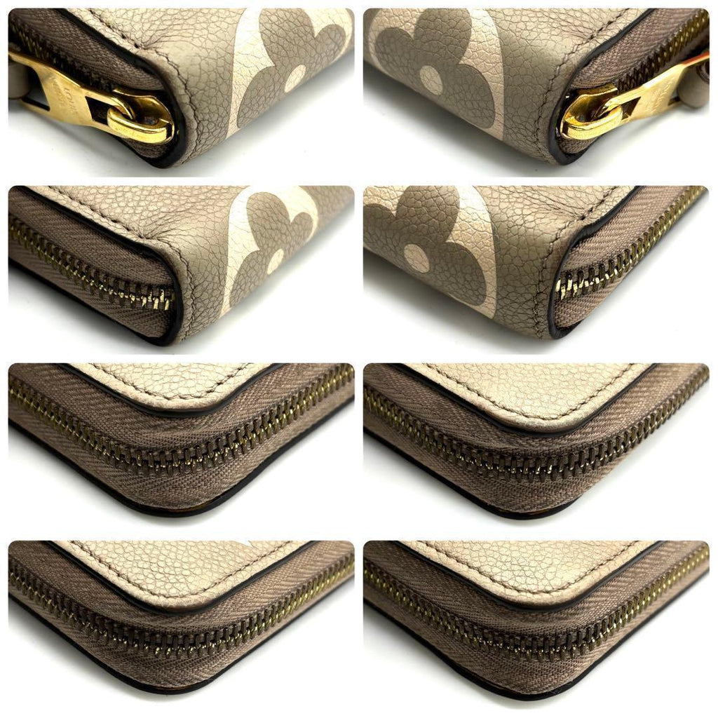 Louis Vuitton Wallet Zippy Tourtore le Cream Leather — view 7