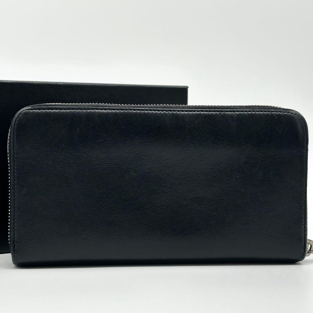 Chanel CC Logo Quilted Round Diamond Cut Lambskin Wallet — view 3