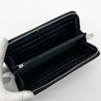 Chanel CC Logo Quilted Round Diamond Cut Lambskin Wallet — view 6