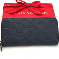 Louis Vuitton Wallet Zippy Horizontal Navy