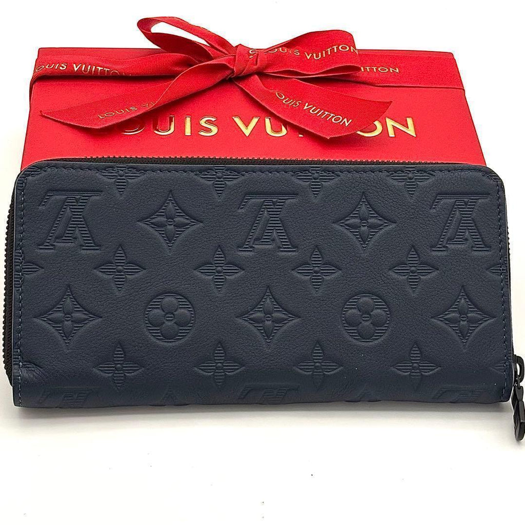 Louis Vuitton Wallet Zippy Horizontal Navy — view 2