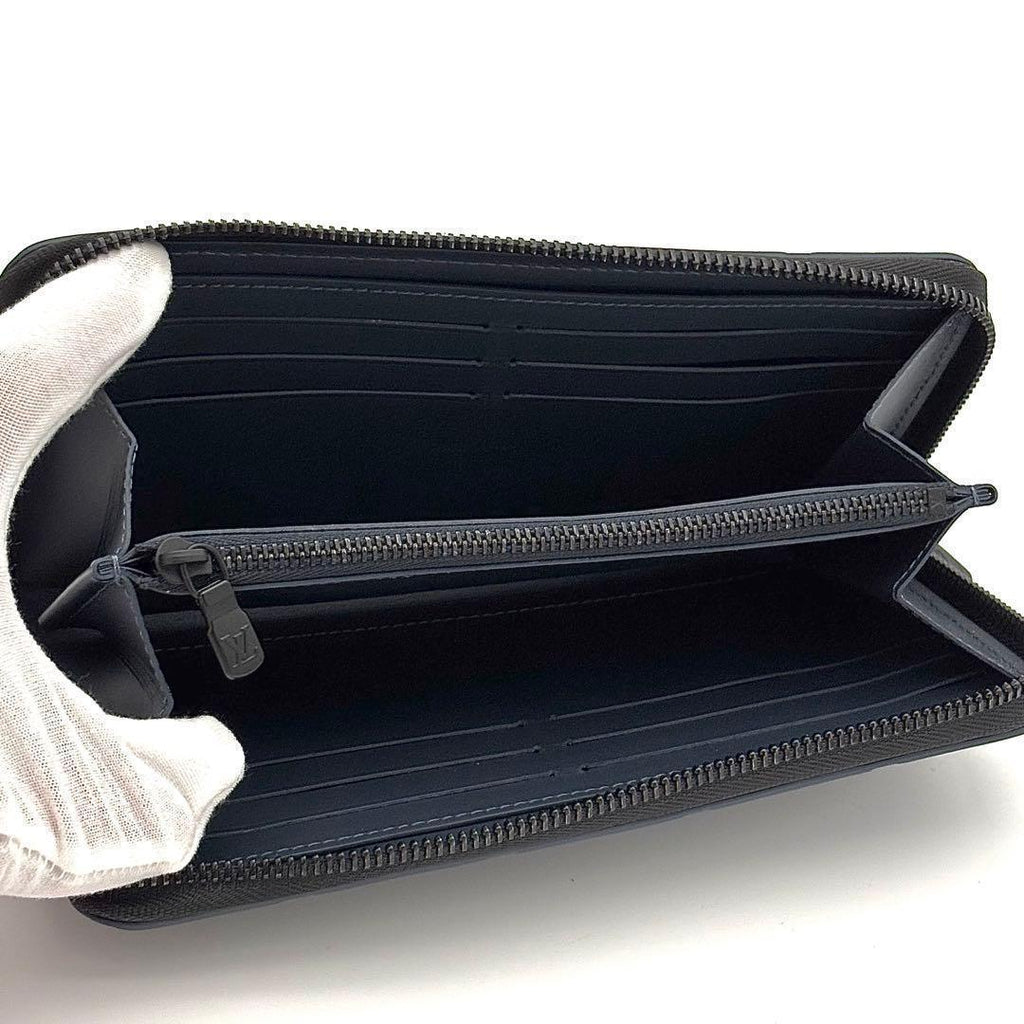 Louis Vuitton Wallet Zippy Horizontal Navy — view 3