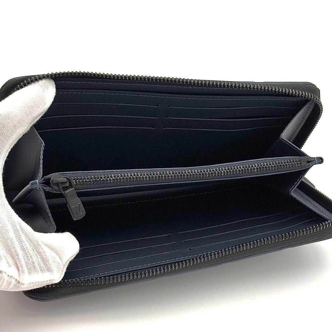 Louis Vuitton Wallet Zippy Horizontal Navy — view 3