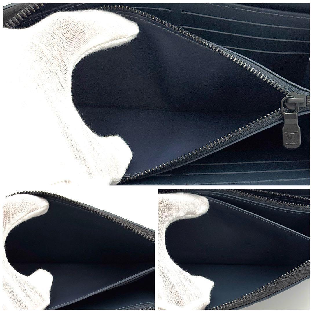 Louis Vuitton Wallet Zippy Horizontal Navy — view 4