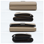 Loewe Anagram Trifold Wallet Taupe — view 9
