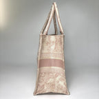 Dior Book Tote Bag Medium Pink — view 4