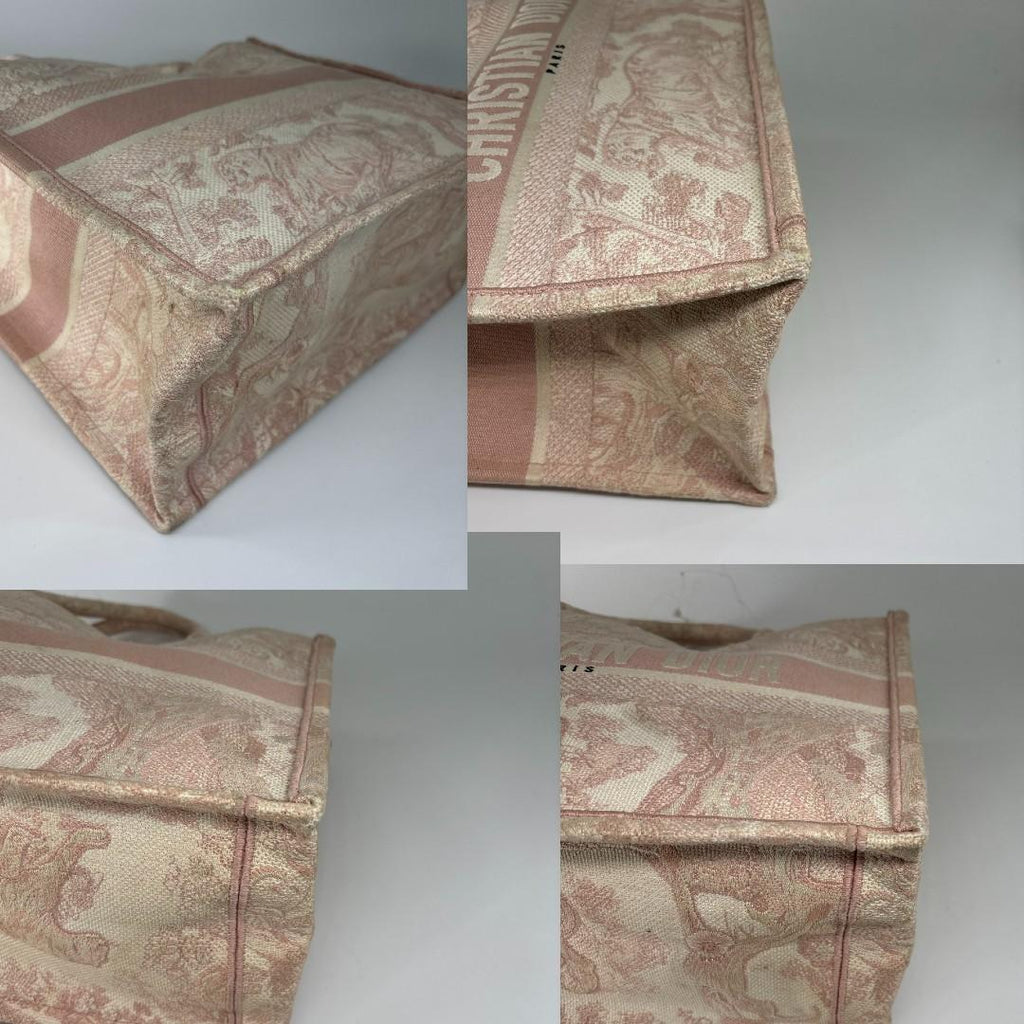 Dior Book Tote Bag Medium Pink — view 7