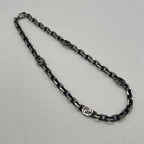 Gucci Interlocking Chain Necklace Aging Processing — view 2