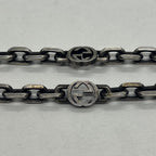 Gucci Interlocking Chain Necklace Aging Processing — view 7