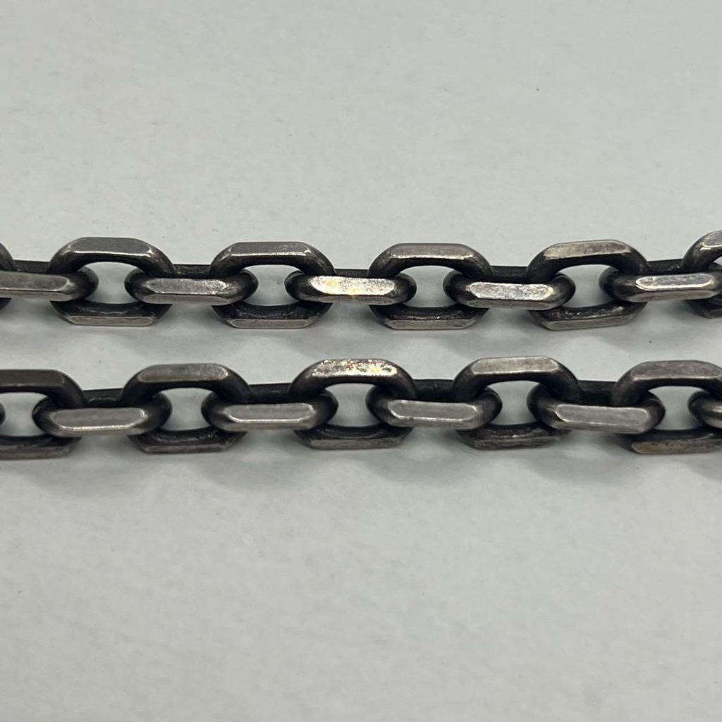Gucci Interlocking Chain Necklace Aging Processing — view 8