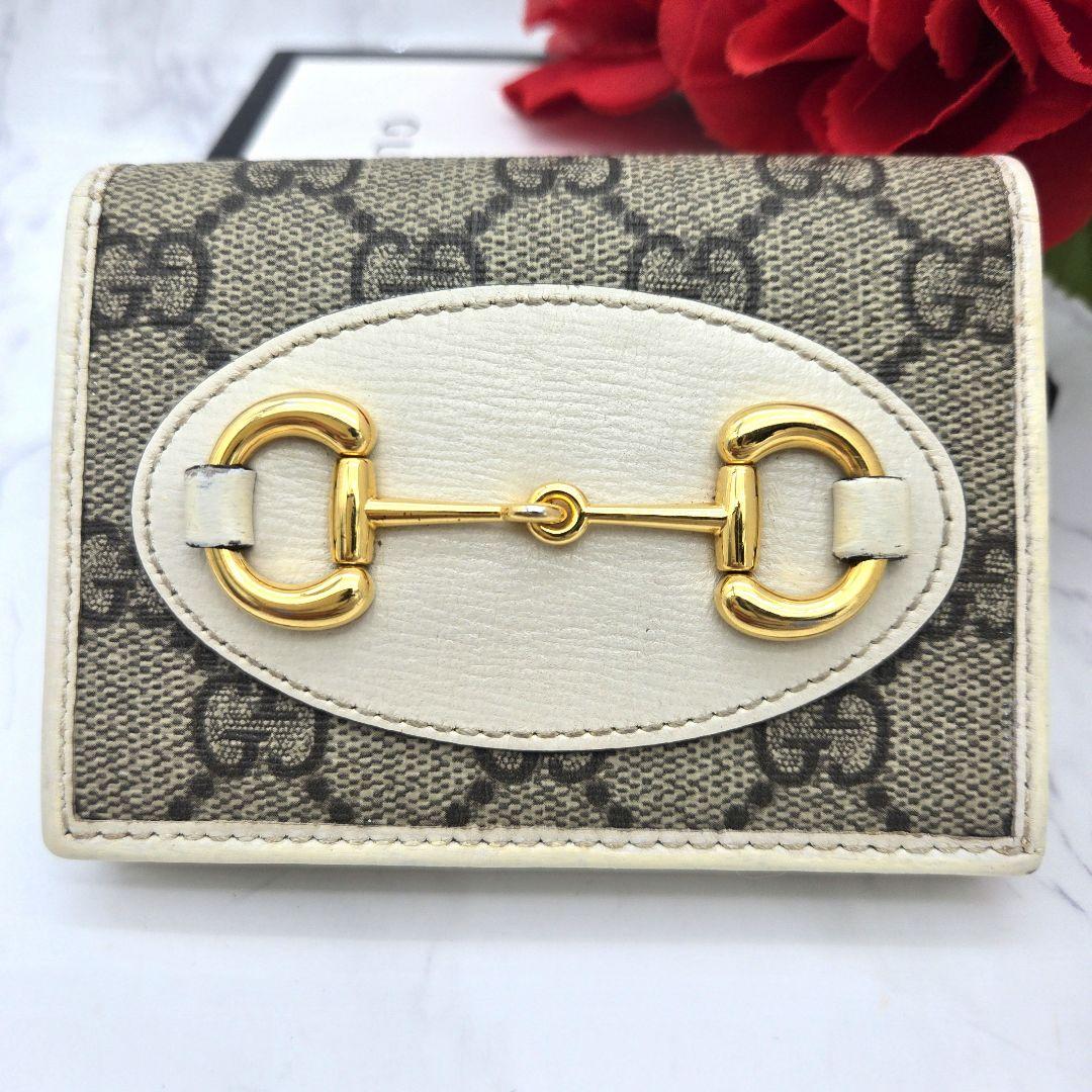 Gucci Fold Wallet Horsebit GG
