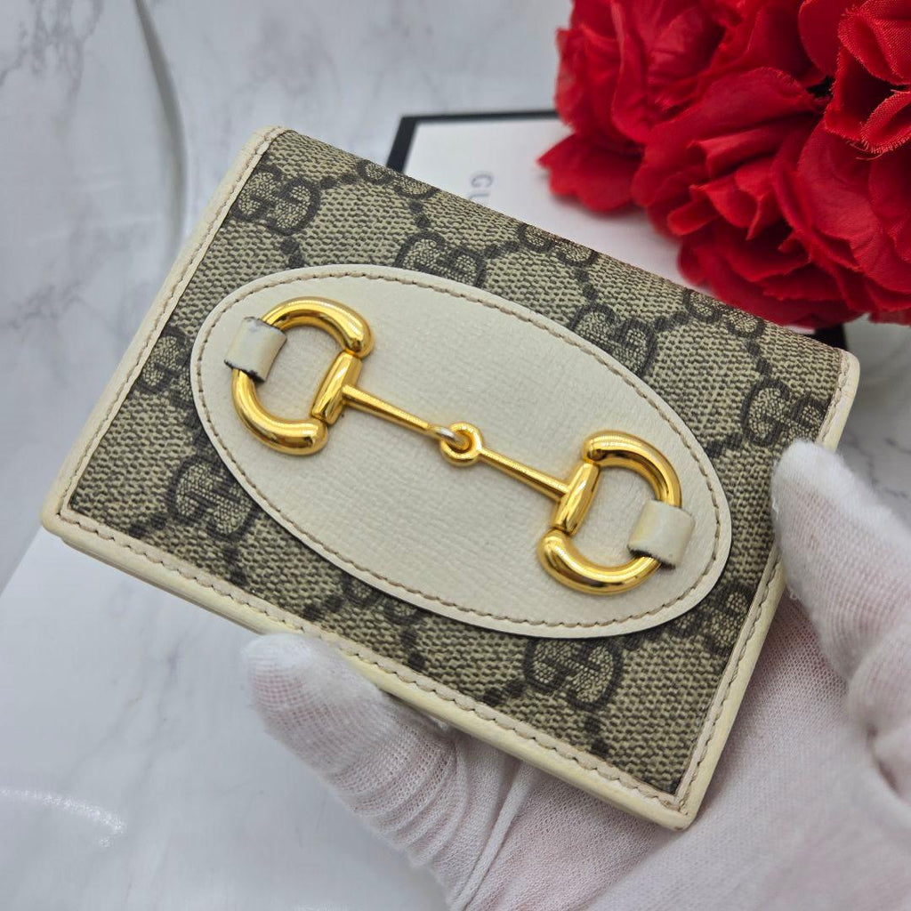 Gucci Fold Wallet Horsebit GG — view 3
