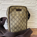 Gucci GG Supreme Leather Messenger Shoulder Bag