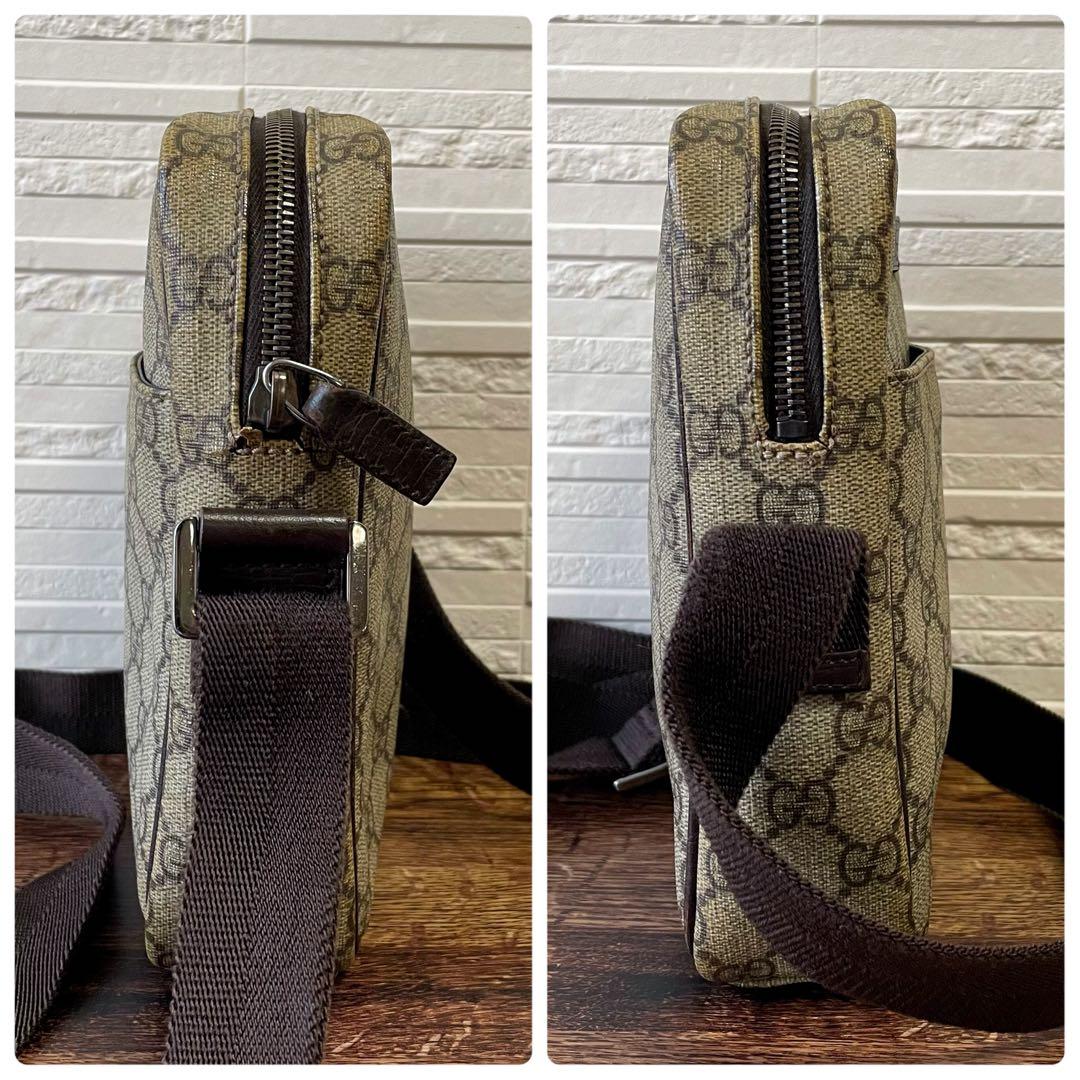 Gucci GG Supreme Leather Messenger Shoulder Bag — view 4