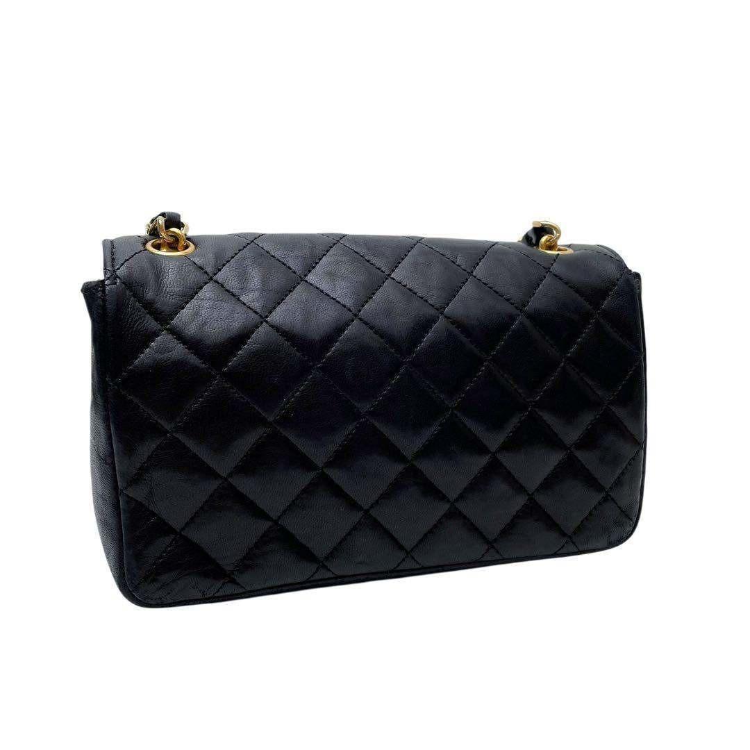 Chanel Lambskin Mini Quilted Flap Shoulder Bag Leather — view 2
