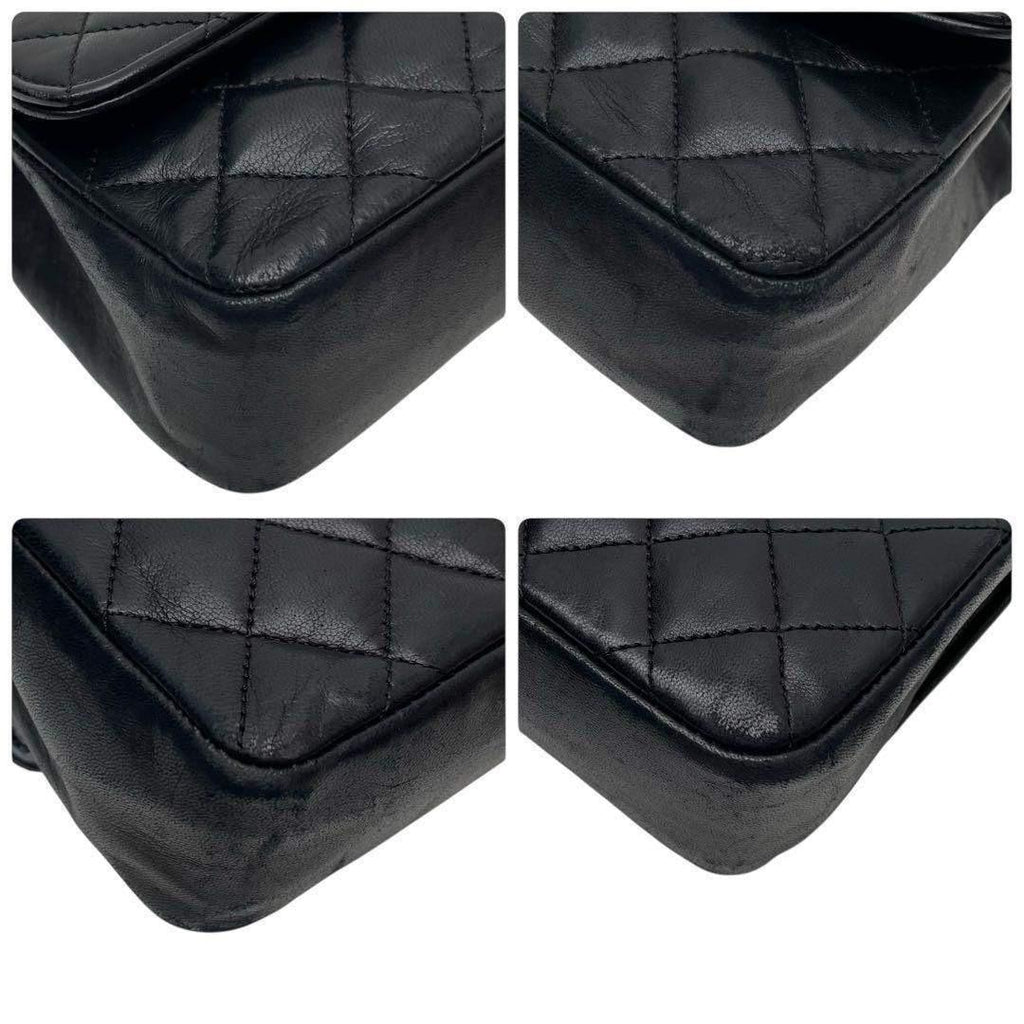 Chanel Lambskin Mini Quilted Flap Shoulder Bag Leather — view 6