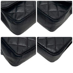 Chanel Lambskin Mini Quilted Flap Shoulder Bag Leather — view 6